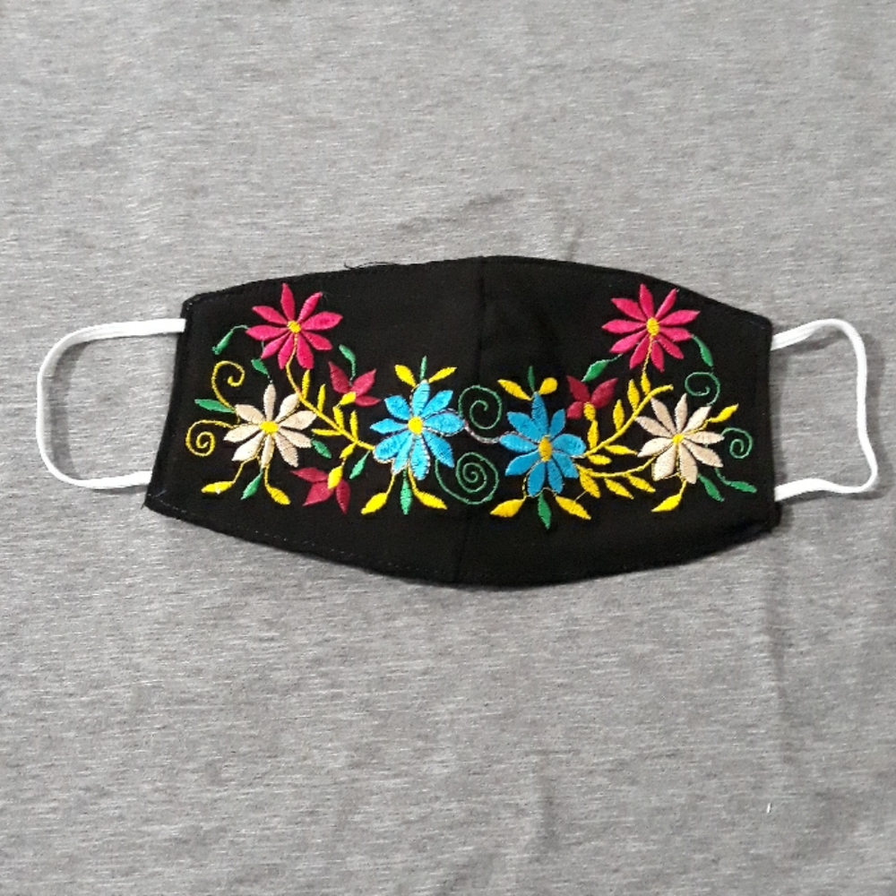 Mexican Cotton Face Mask - Picture 2 of 5